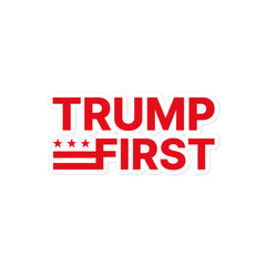 Trump First Sticker