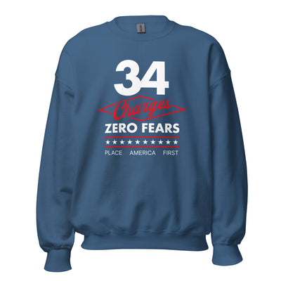 34 Charges 0 Fears Sweatshirt
