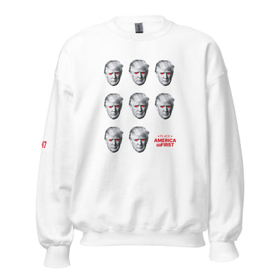 America First Pop Art Sweatshirt
